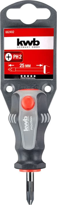  KWB 49662402 kratki odvijač PH2 x 25 mm - slika 2
