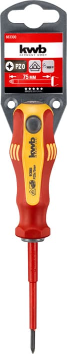  KWB 49663300 Odvijač, VDE PZ 0 x 75 mm - slika 2