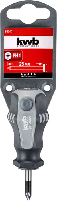 KWB 49663401 kratki odvijač PZ1 x 25 mm - slika 2