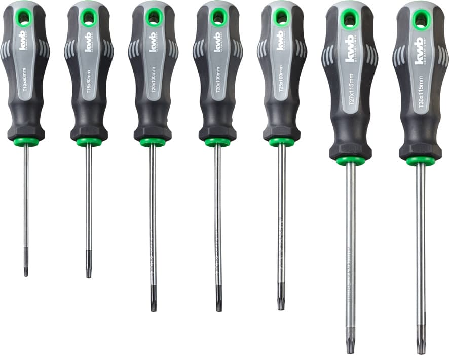  KWB 49665216 Set odvijača Torx, 6  delova