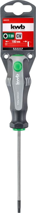 KWB 49669220 Odvijač Torx  20 x 100 mm - slika 2