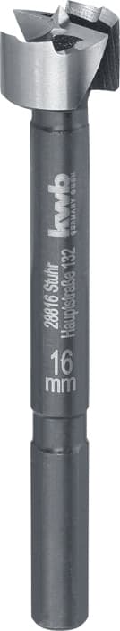  KWB 49706316 Speed čeona burgija za drvo 16, 8mm, Forstner, DIN 7483 G, Energy Saving