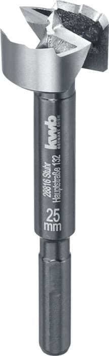  KWB 49706325 Speed čeona burgija za drvo 25, 8mm, Forstner, DIN 7483 G, Energy Saving