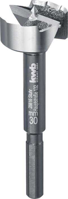  KWB 49706330 Speed čeona burgija za drvo 30, 8mm, Forstner, DIN 7483 G, Energy Saving