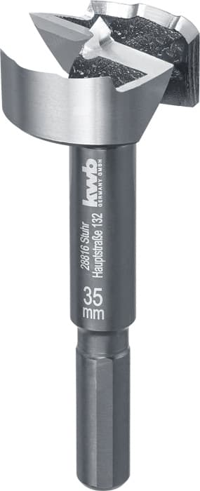  KWB 49706335 Speed čeona burgija za drvo 35, 10mm, Forstner, DIN 7483 G, Energy Saving