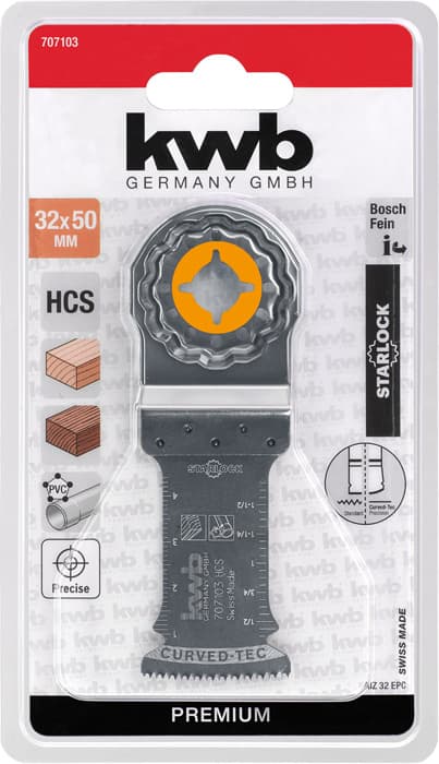  KWB 49707103 testera za uranjanje za multialat BI HCS 32 mm - slika 3