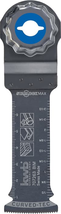  KWB 49707263 testera za uranjanje za multialat BI BIM 32 mm - slika 2