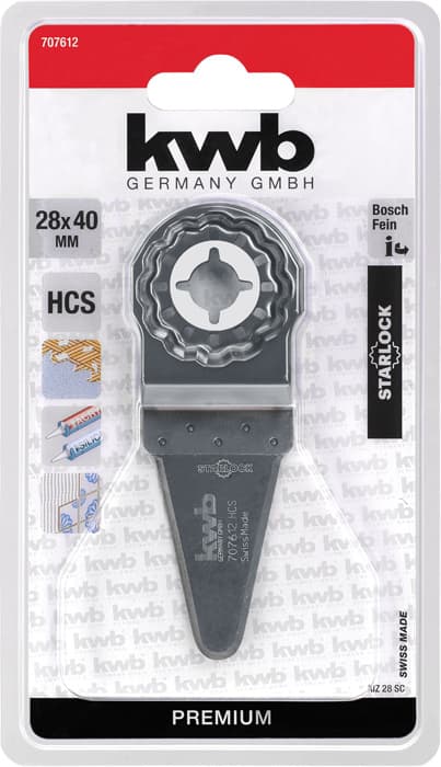  KWB 49707612 HCS strugač za multialat, 28 mm - slika 2