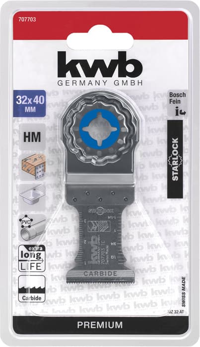  KWB 49707703 testera za uranjanje za multialat BI HM 32 mm - slika 3