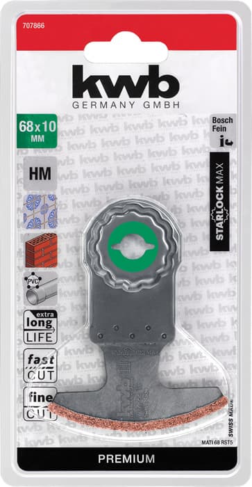  KWB 49707866 testera za uranjanje za multialat BI HM 68 mm - slika 3