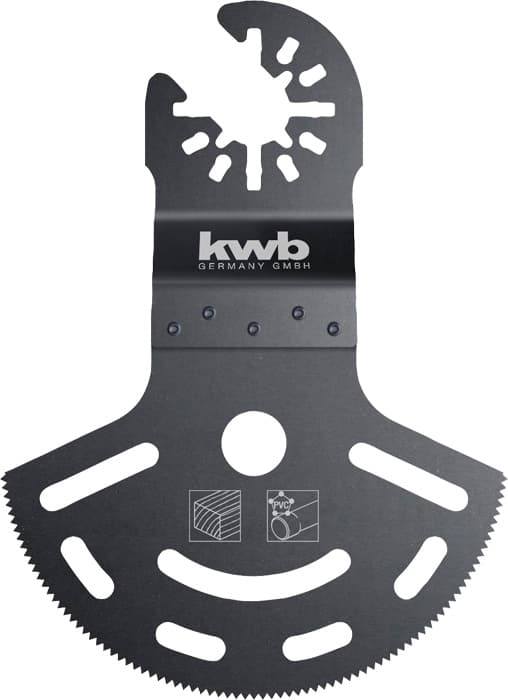  KWB 49708550 CrV nož za multi-alat 80/55, za drvo/metal/fiberglas, Energy Saving