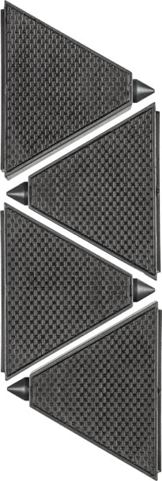  KWB 49785800 TriGrip trouglasti neklizajući podizači, 4 komada