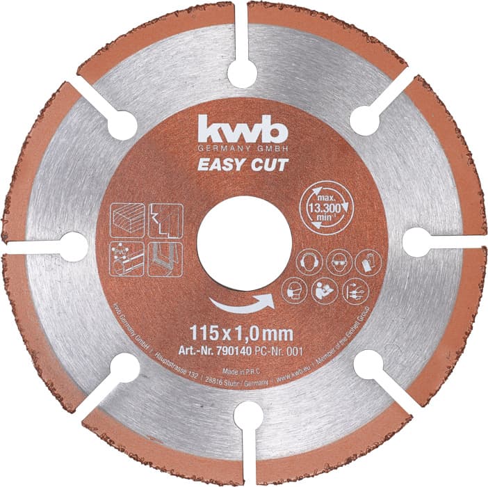  KWB 49790140 karbidna rezna ploča, 115 mm
