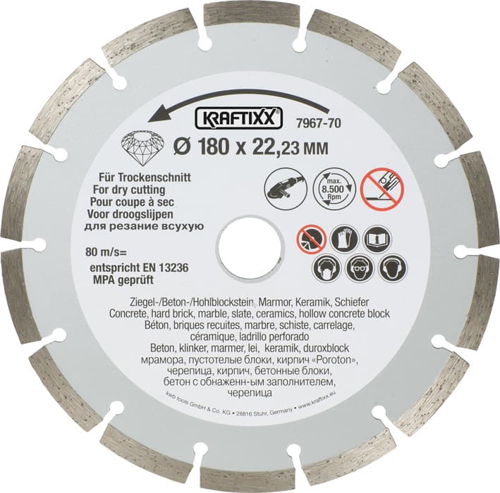  KWB 49796770 segmentirani dijamantski disk 178 mm - slika 2