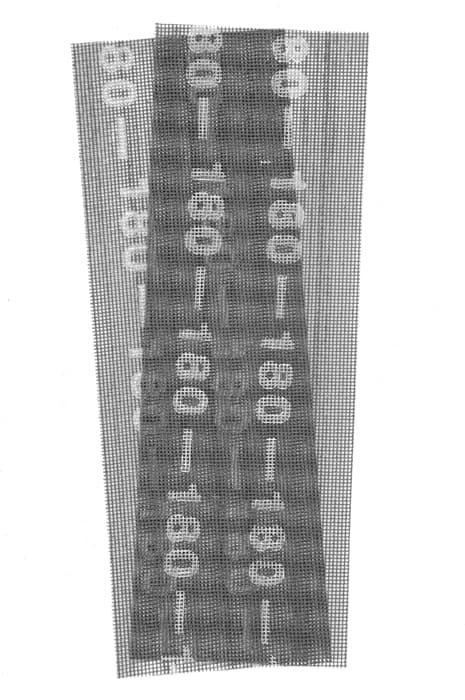  KWB 49854180 Brusni papir 93x280 GR180 SB 2/1 | mrežasti, za gipskarton/boju/rđu