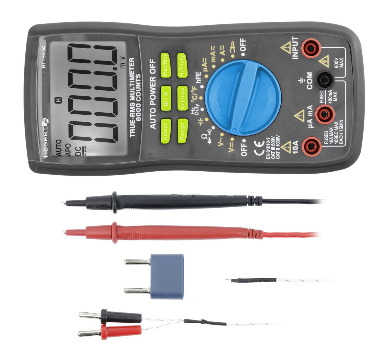 Hogert HT1E604 višenamenski digitalni merač |tip 5| - slika 2