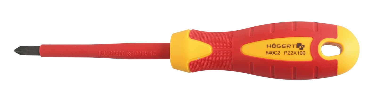 Hogert HT1S944 odvijač izolirani pz2 100 mm, 1000 v - slika 4