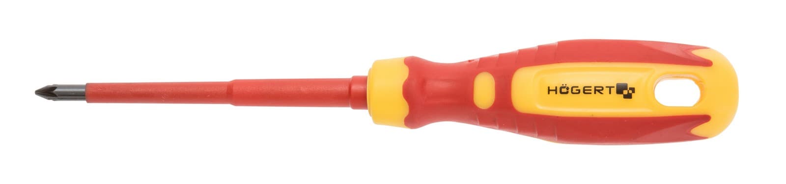 Hogert HT1S968 odvijač izolirani pz1 100 mm, 1000 v, slim - slika 3