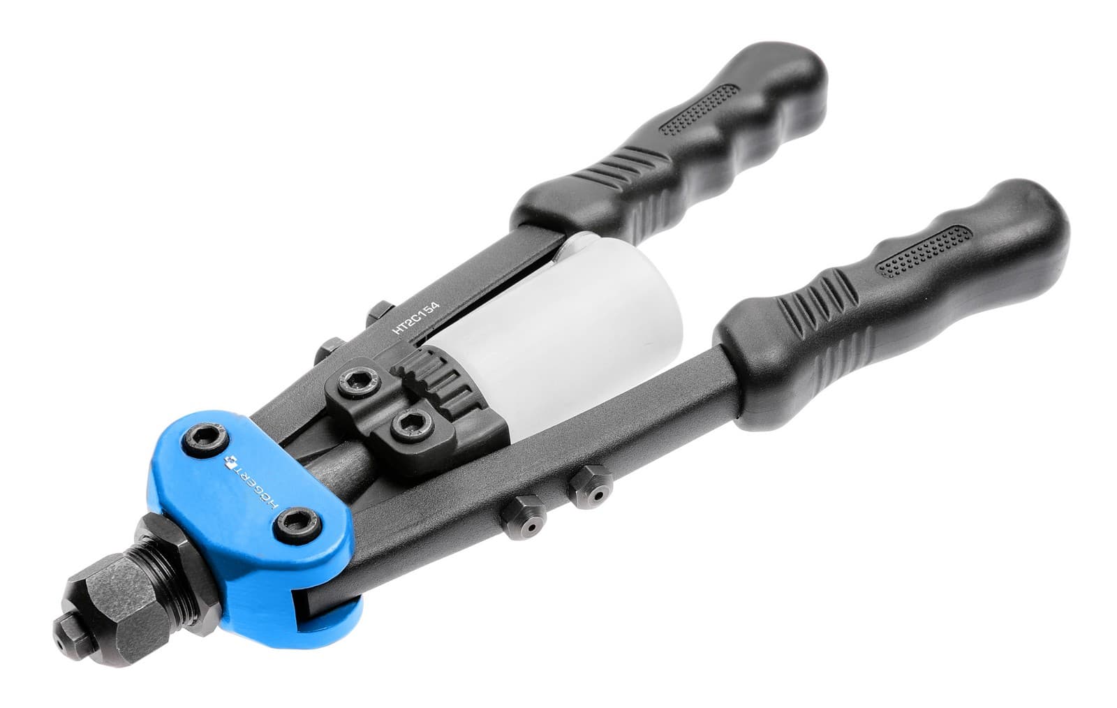 Hogert HT2C154 kliješta za pop nitne 250 mm, 5. promjenjivih nastavaka, max 4.8 mm - slika 2