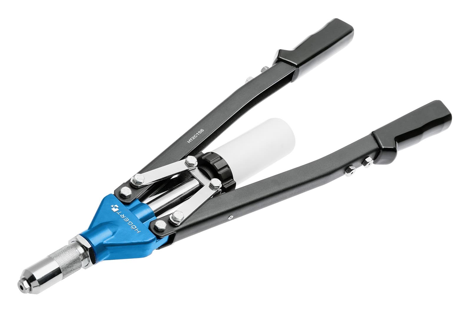 Hogert HT2C156 kliješta za pop nitne 530 mm, 5. promjenjivih nastavaka, max 6.4 mm - slika 2