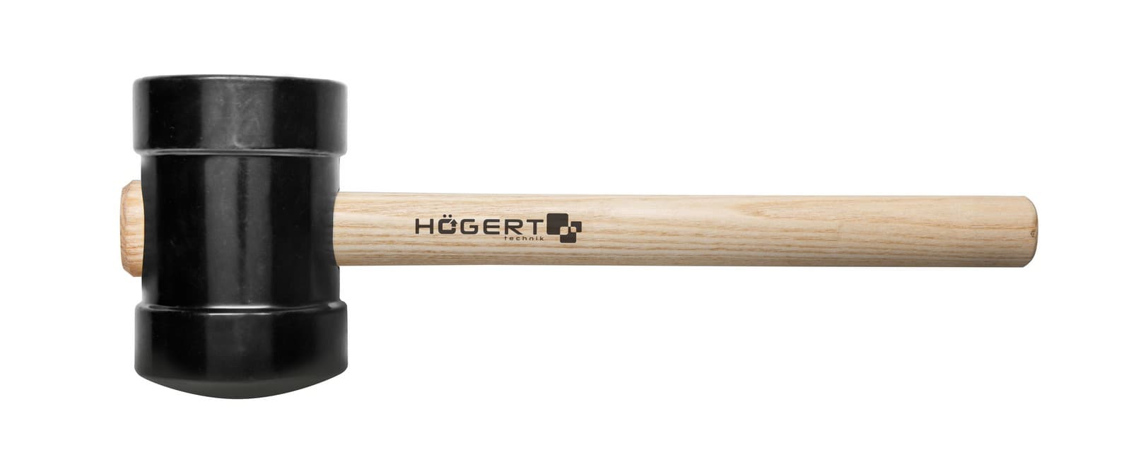 Hogert HT3B045 čekić gumeni, 800 g, drvena drška