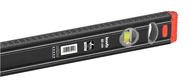  KWB 49065080 Libela, ALU, Profi, 80  | 0.5mm/m, sa gumiranim krajevima - slika 3