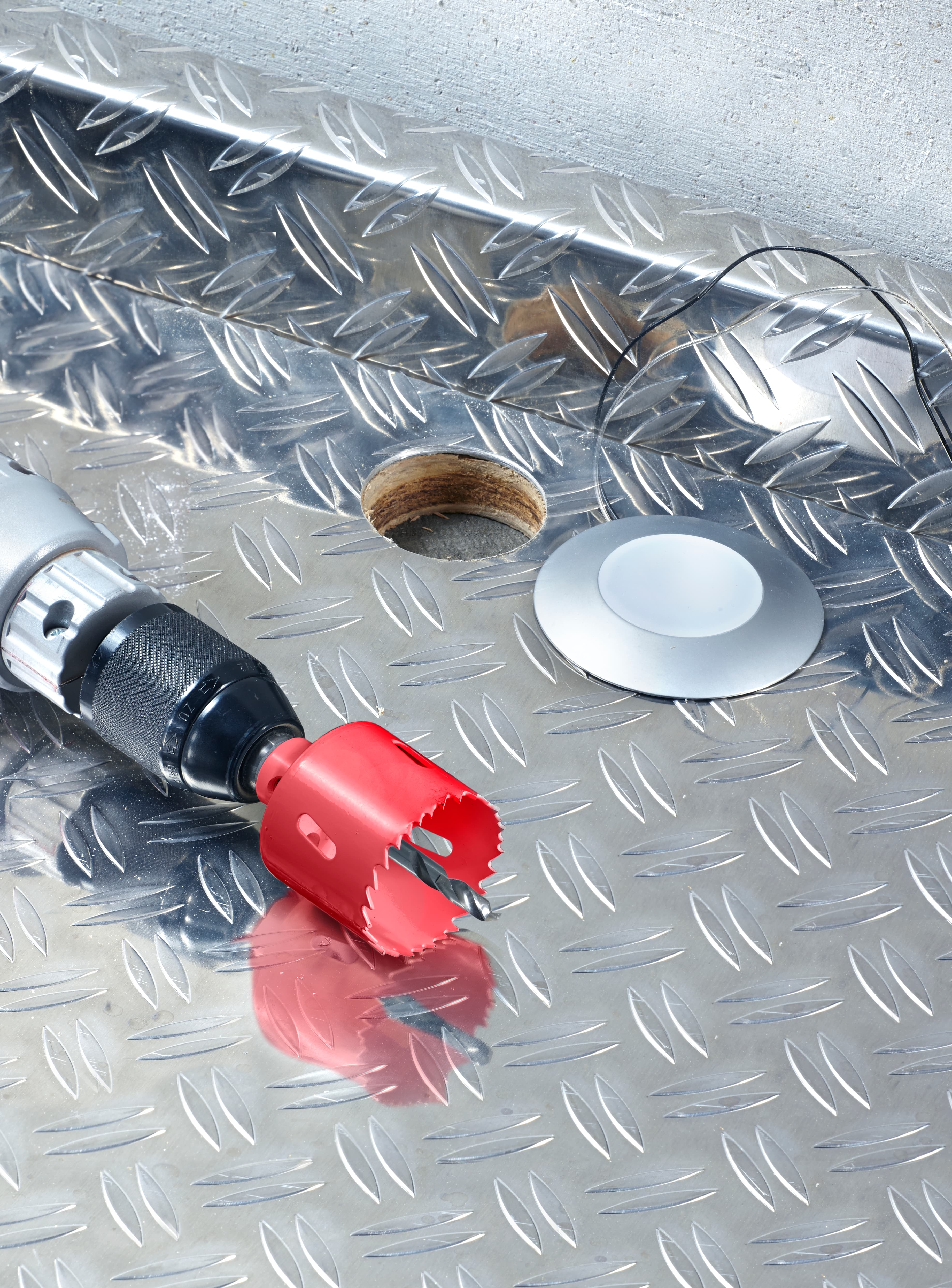  KWB 49598551 HSS BiM krune za metal/drvo sa nosačem i burgijom za centriranje 51 mm - slika 4