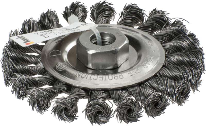 KWB 49719736 Ravna četka pletena Ø115 M14 | Aggresso-Flex, HSS žica 0.5 - slika 2