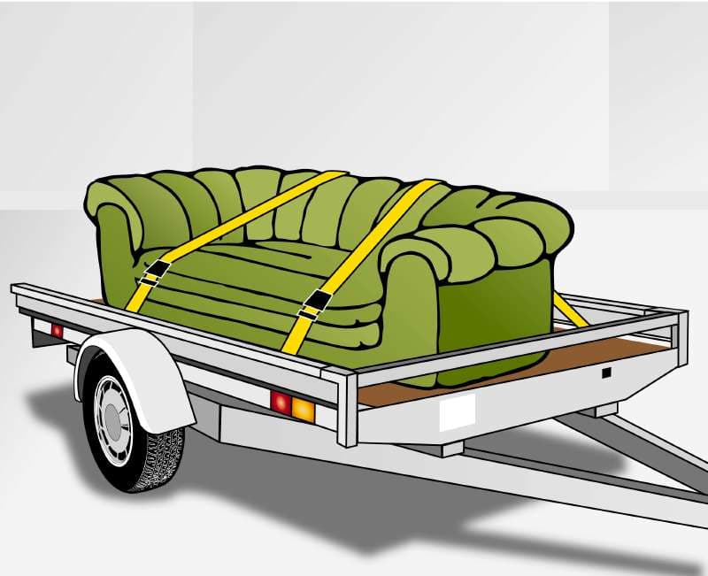  KWB 49772242 4 kaiša 25 sa zatezačem i 2 kuke 2.5m | TUEV,  od poliestera - slika 2