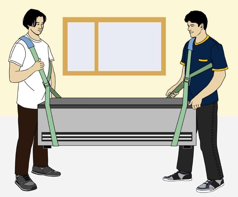  KWB 49774400 Kaiš za podizanje tereta, 3m | pri selidbama, od poliestera - slika 4