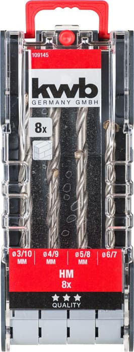  KWB 49109145 HM-TCT set burgija za kamen, 8 komada - slika 7