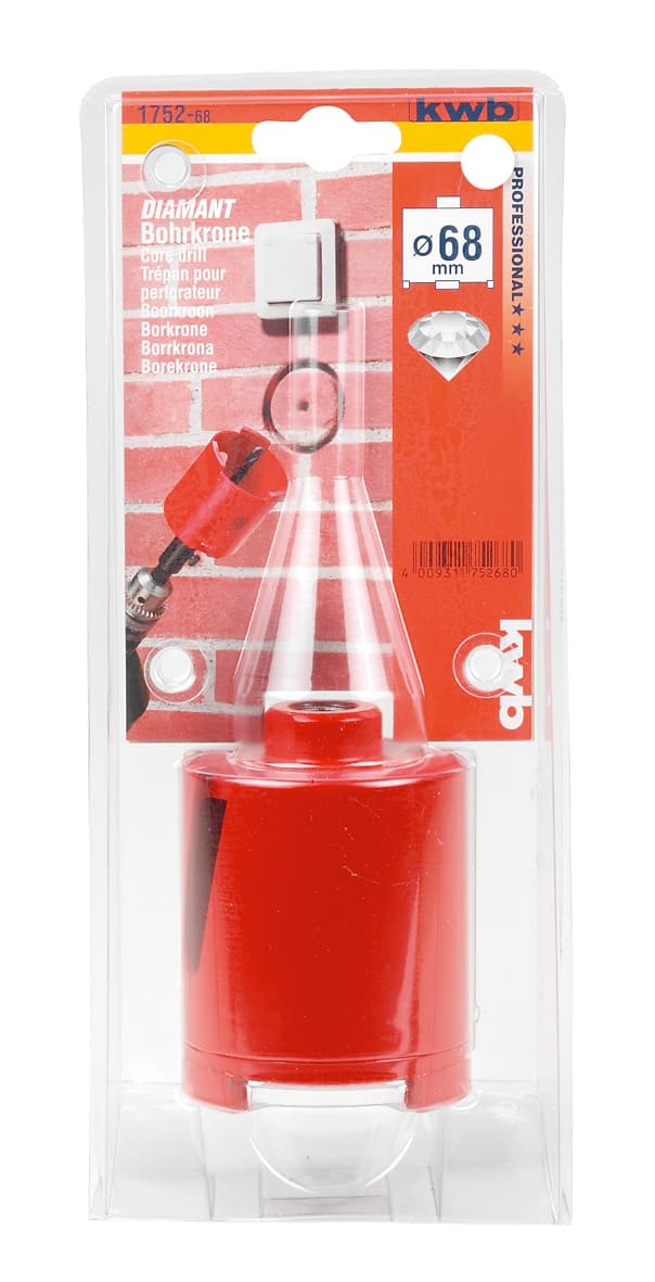  KWB 49175268 dijamantska krunasta testera, 68 mm SB - slika 2