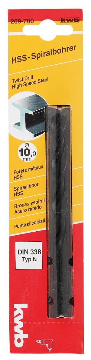  KWB 49209690 Burgija HSS Twistdrill, 9,0mm