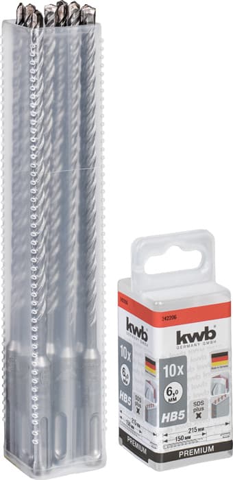  KWB 49242206 10 SDS-Plus burgija 6,0 x 215 HB5 za beton