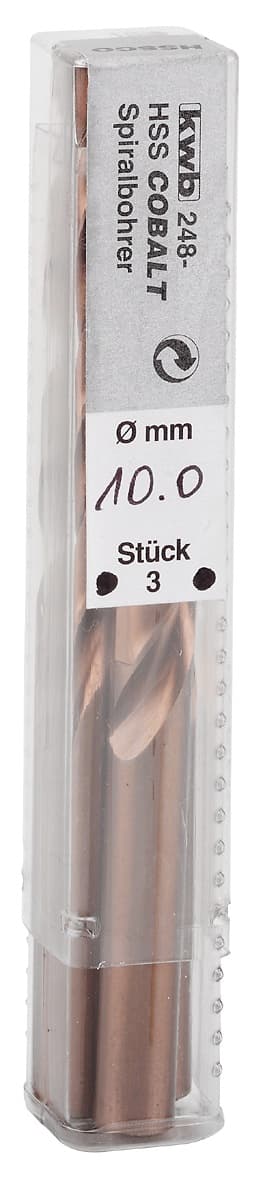  KWB 49248102 HSS-CO burgija 10,2 mm set, brušene - slika 2