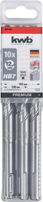  KWB 49261742 10 SDS-Plus burgija za beton HB 7 C5 12 x 165  - slika 4