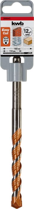  KWB 49266642 Univerzalna Easy-Cut SDS-Plus burgija, 12,0  x  160 - slika 4