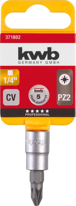  KWB 49371802 Profi nasadni nastavak 1/4"xPZ2 | CrV