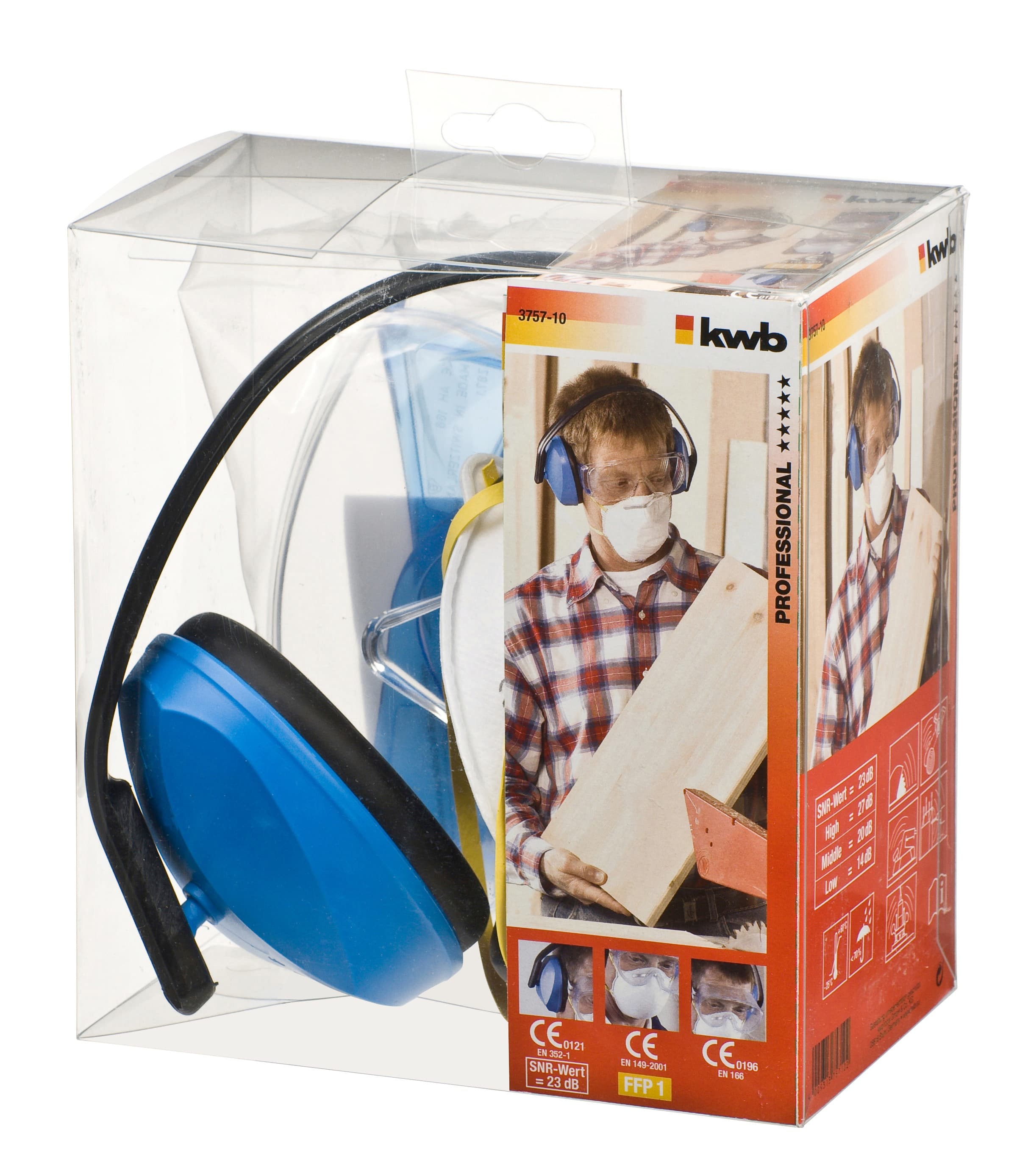  KWB 49375710 set bezbedonosne opreme, 3 dela