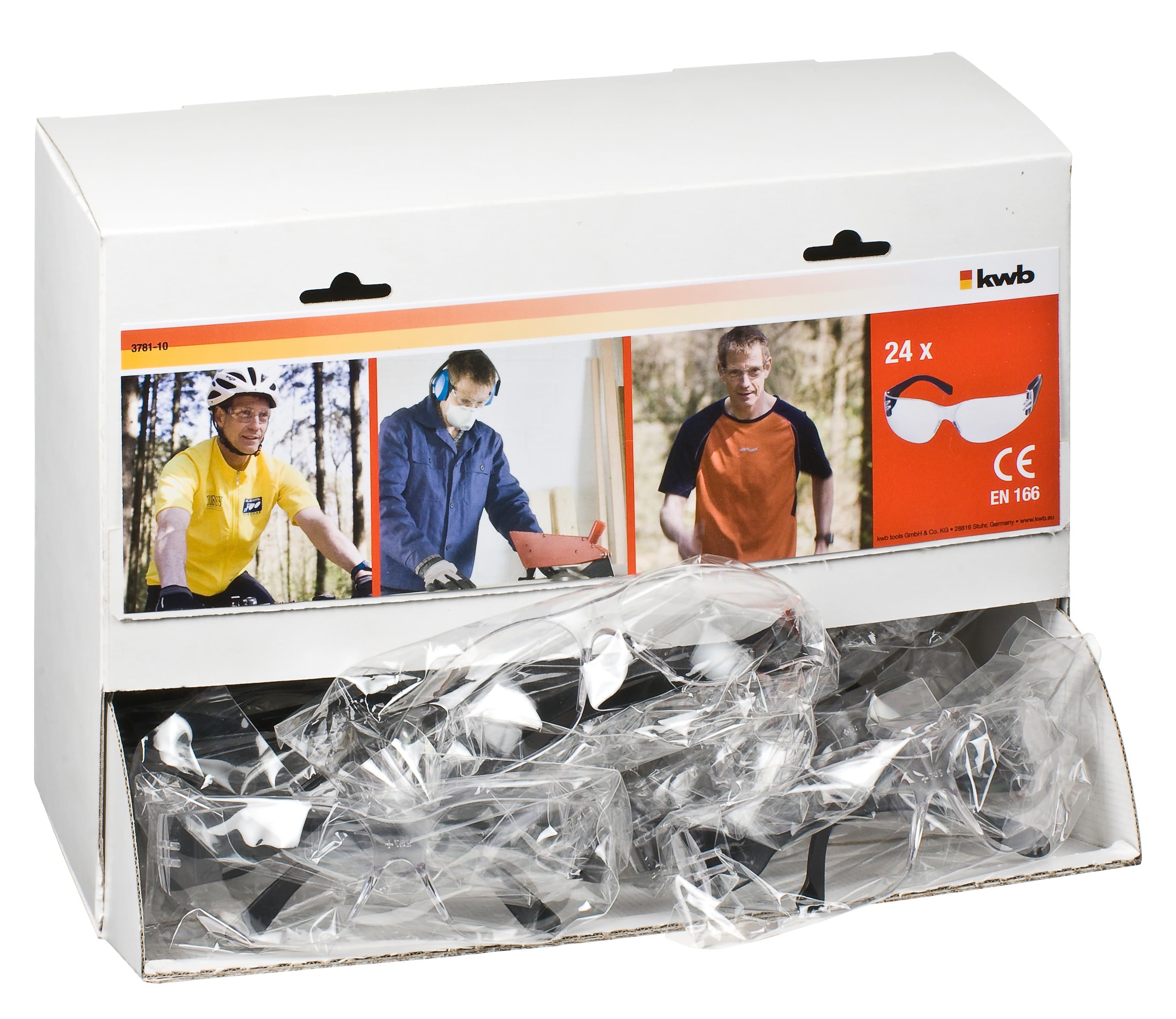  KWB 49378110 prozirne zaštitne naočare - slika 2