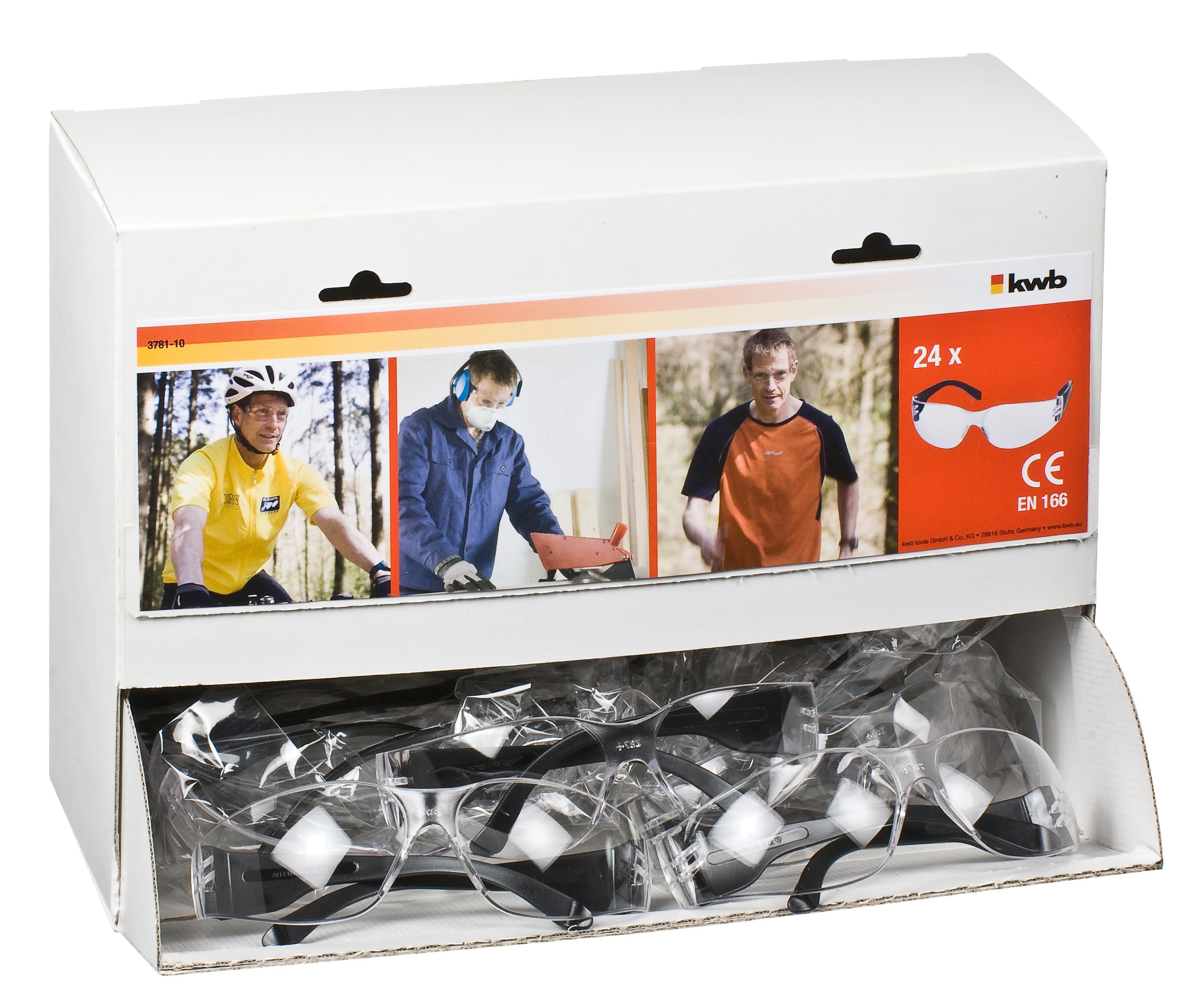  KWB 49378110 prozirne zaštitne naočare - slika 3