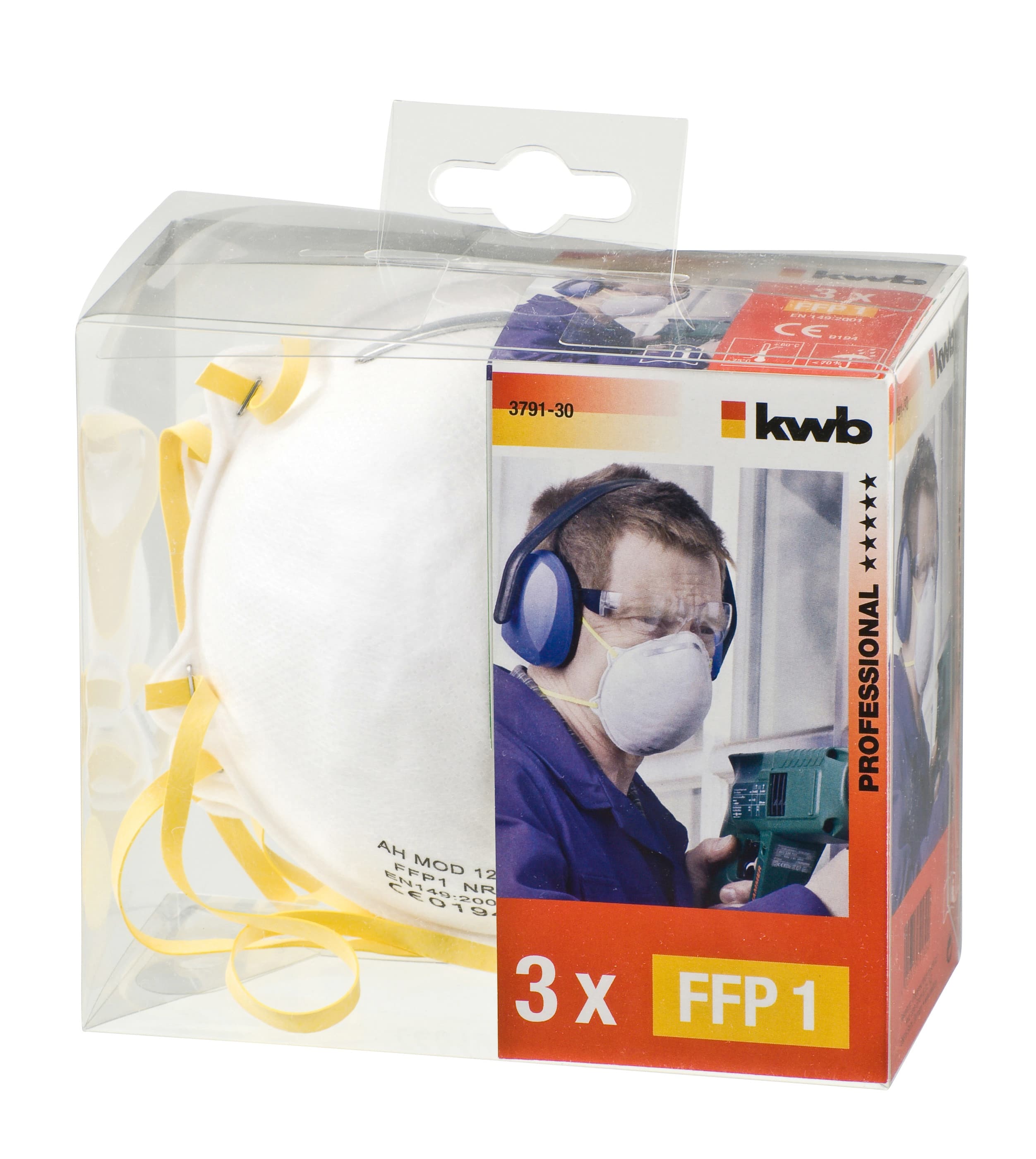  KWB 49379130 Profi set zaštitnih maski 3/1