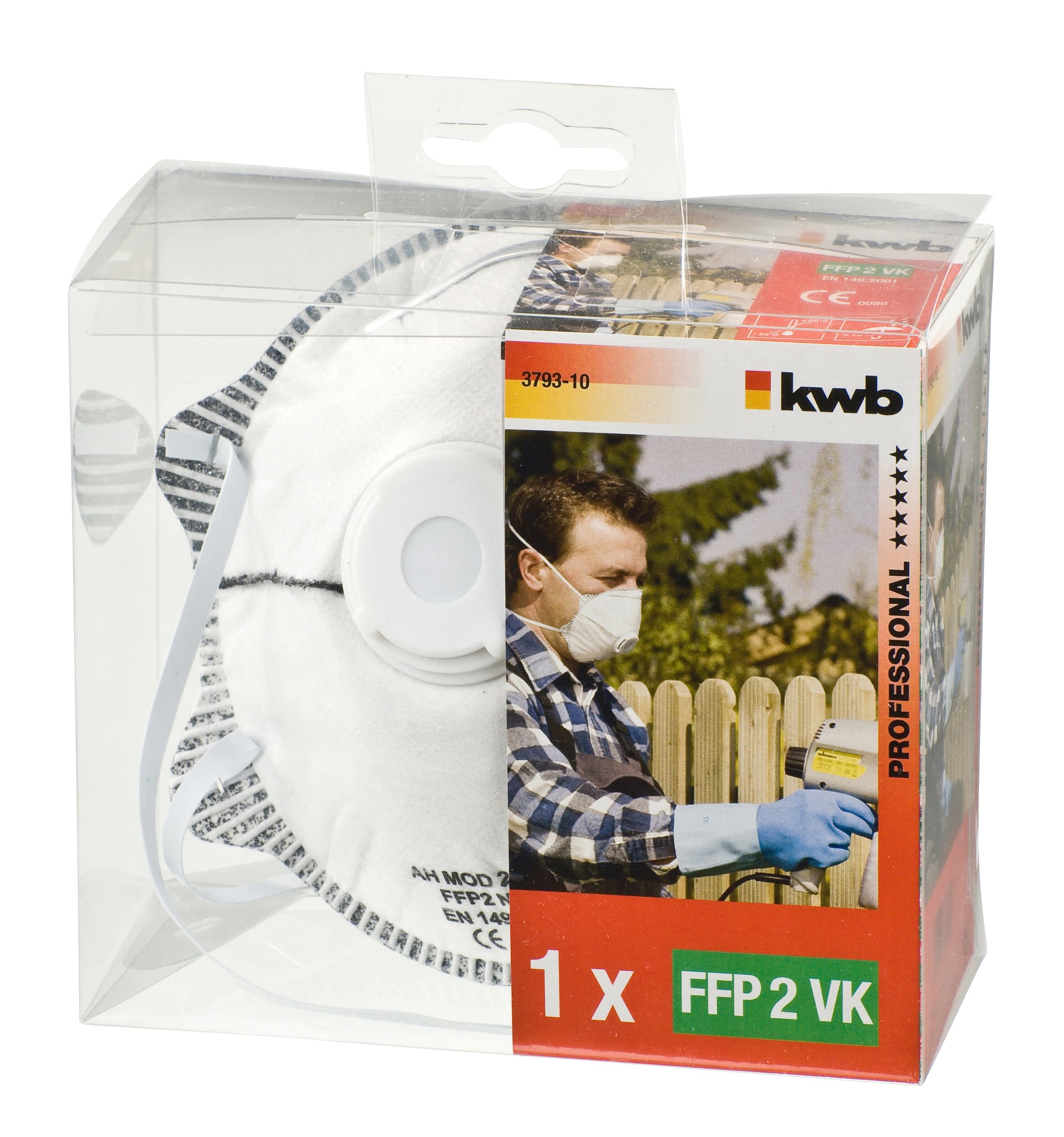 KWB 49379310 zaštitna maska FFP2 - slika 2