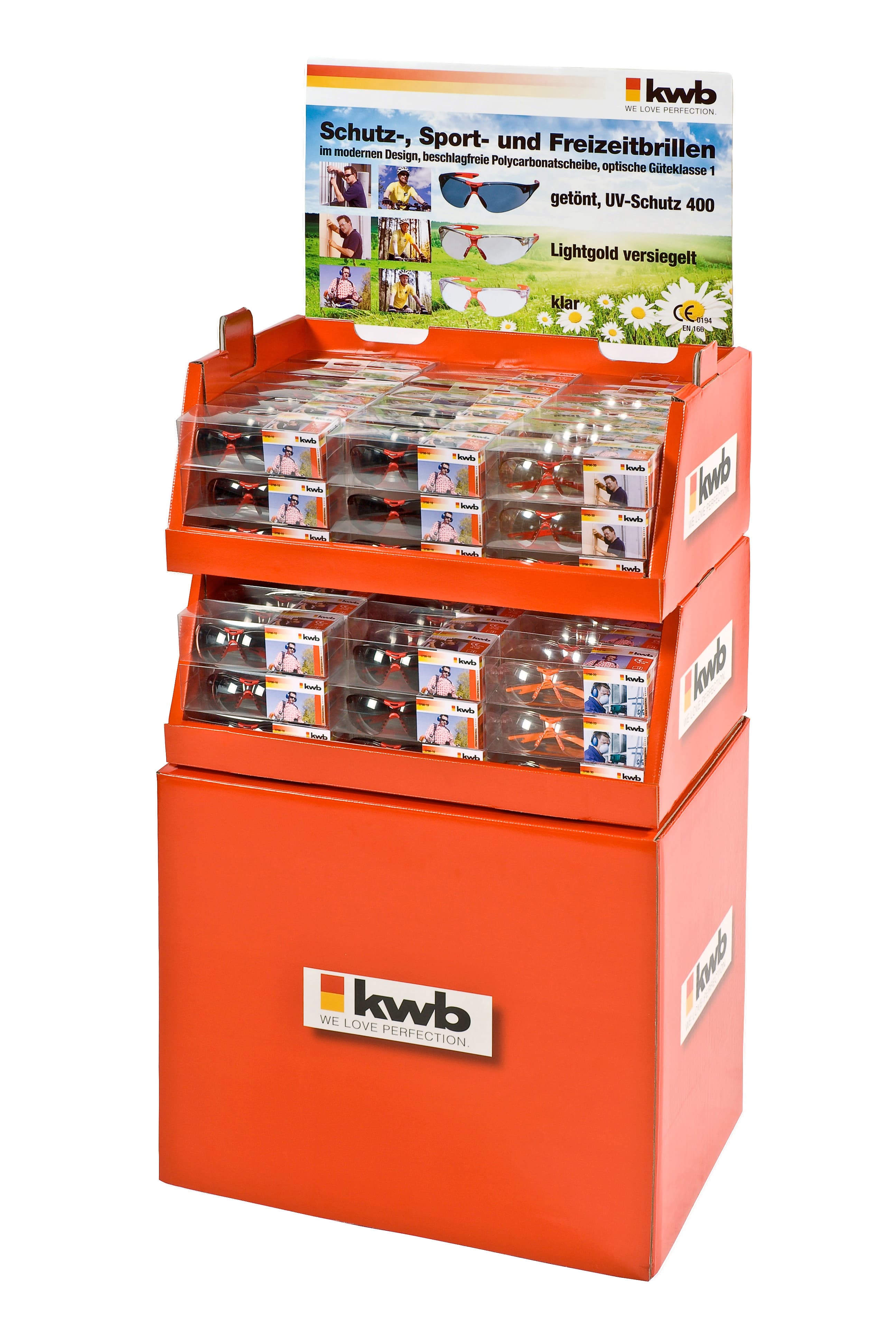  KWB 49379810 zaštitne naočare, zatamnjene - slika 3