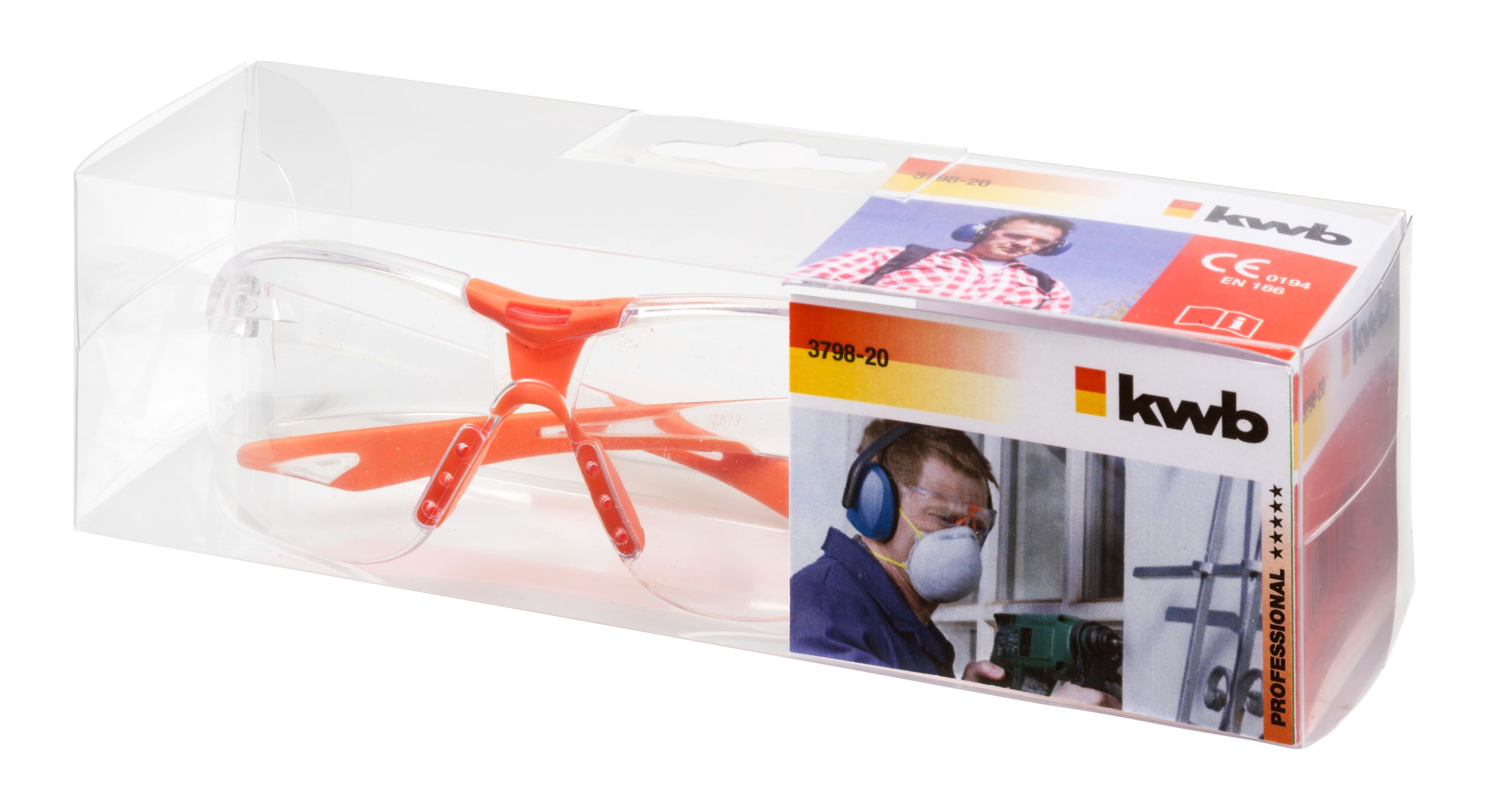  KWB 49379820 zaštitne naočare, bistre - slika 2