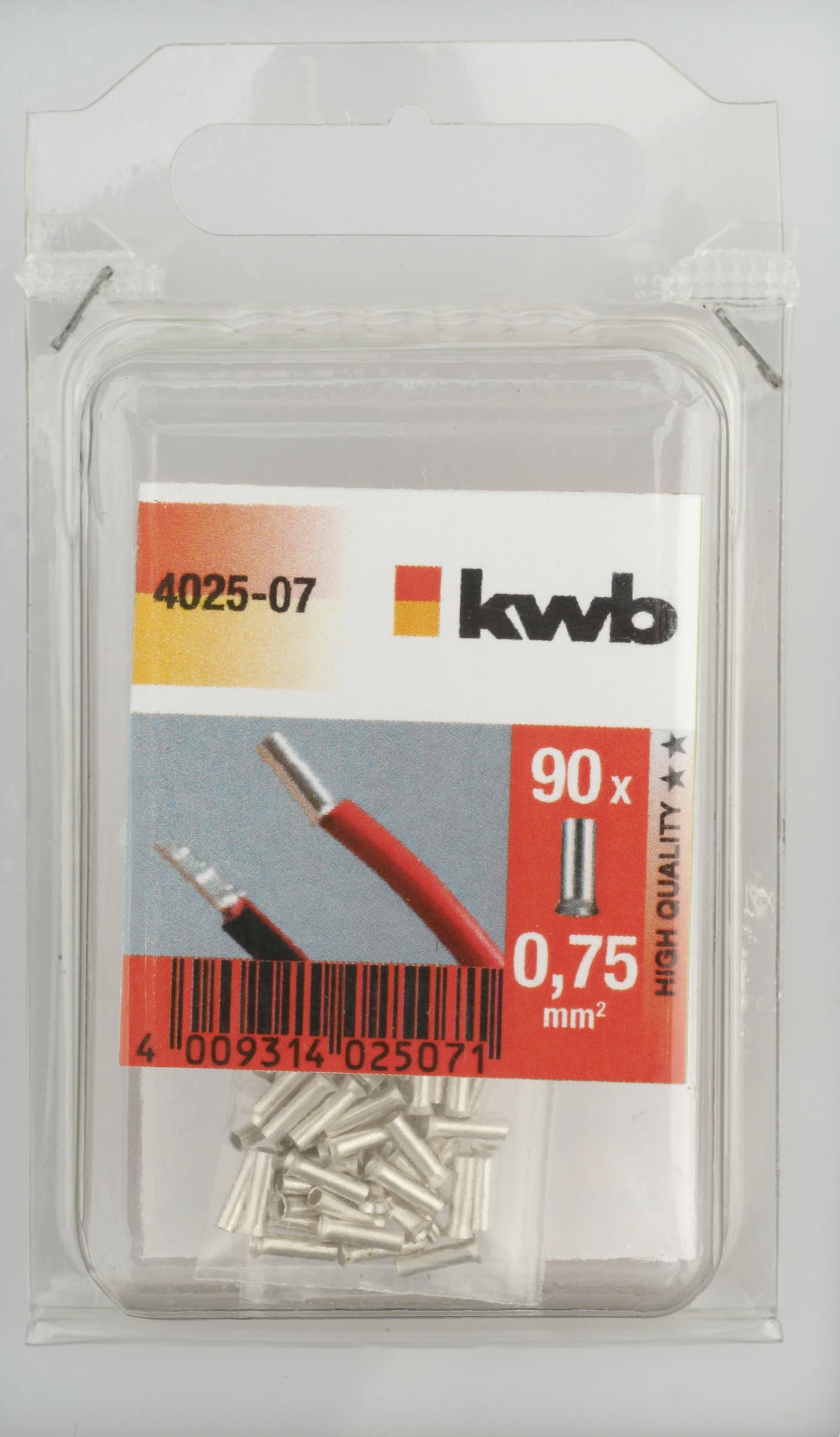  KWB 49402505 90 terminala 0.50 neizolovanih - slika 2