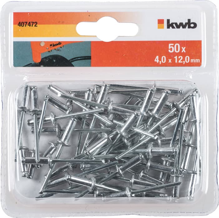  KWB 49407472 Pop nitne 4.0x12 | DIN 7337