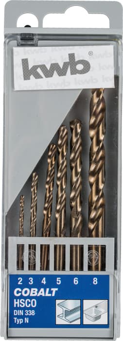  KWB 49428030 HSS-CO set burgija 6 delova - slika 5