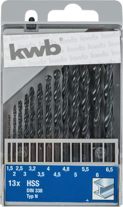  KWB 49429030 HSS-R set burgija 13 delova - slika 5