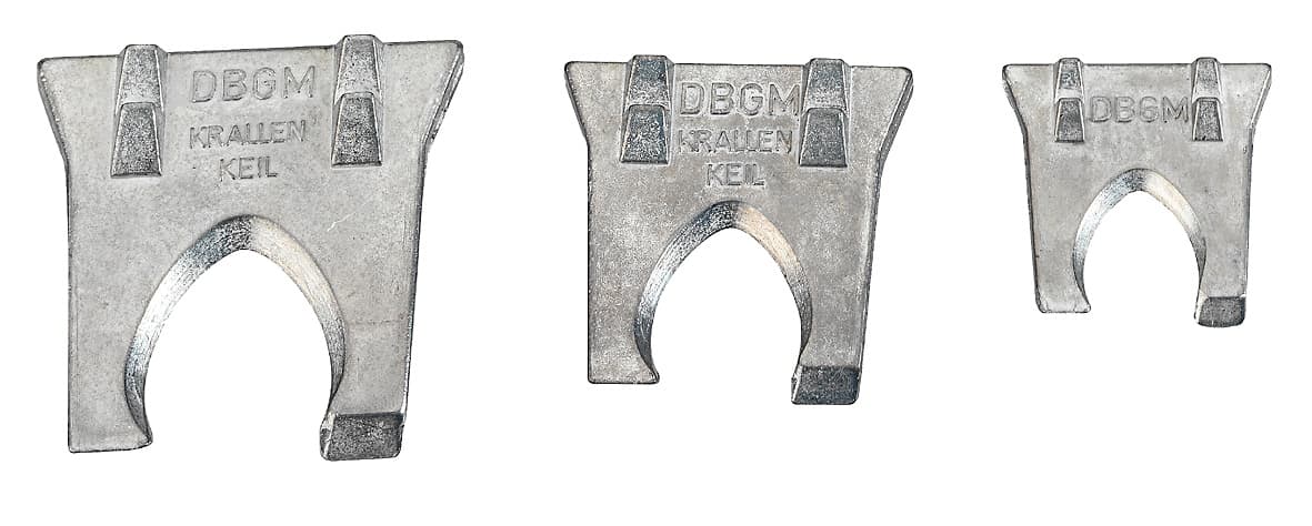  KWB 49449410 Set potkovičastih klinova 2-4, 3/1 | za učvršćivanje čekića/sekira 